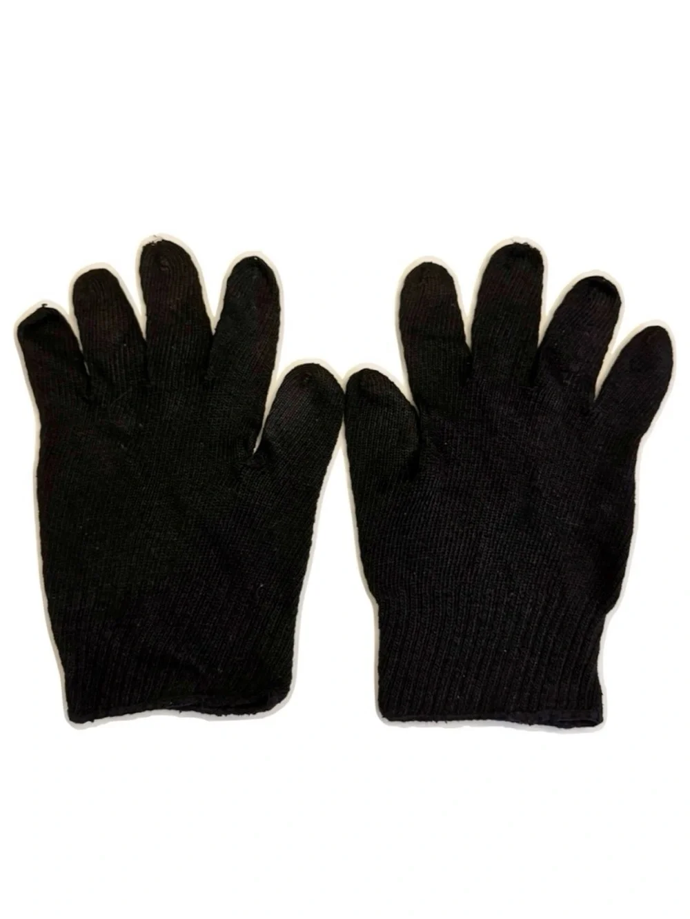 Black Gloves 3 for 15 SALE CLEARANCE Knit Liners